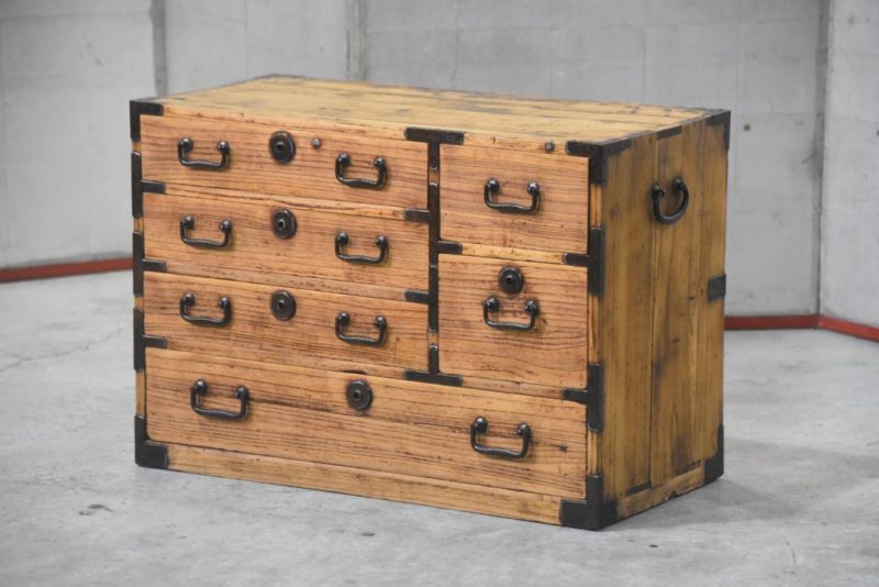 Antique Ko Dansu Small Chest Width:590mm - Image 3