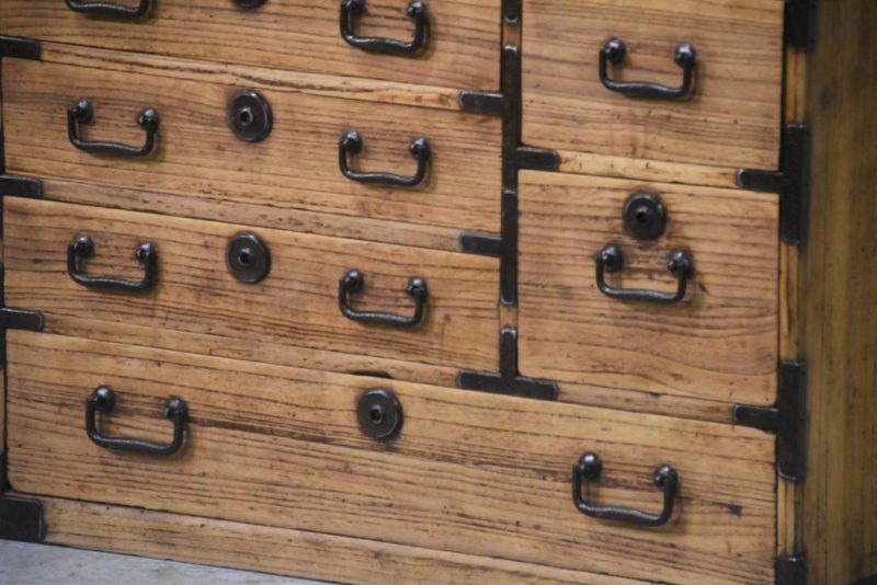 Antique Ko Dansu Small Chest Width:590mm - Image 2
