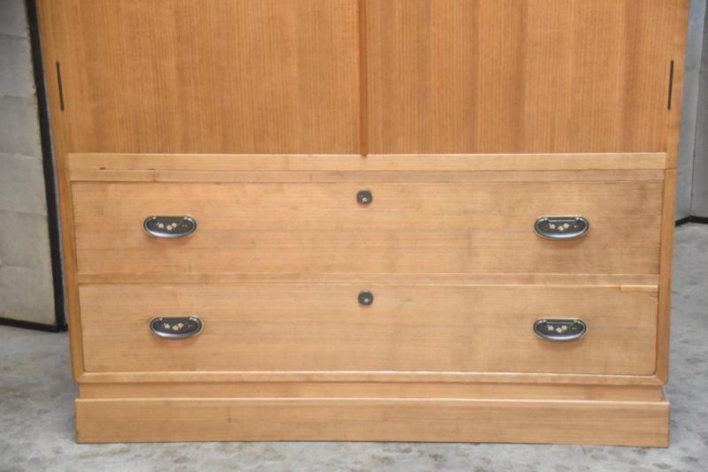 Japanese Vintage Wedding Chest (2 Sections) Width:1060mm - Image 6