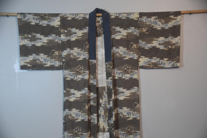 Boats and Baskets Man's Kimono - Image 5