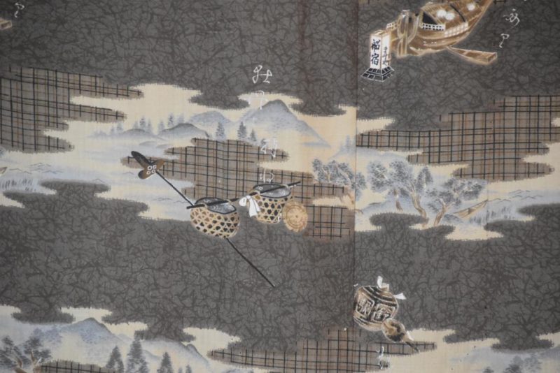 Boats and Baskets Man's Kimono - Image 3