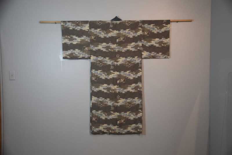 Boats and Baskets Man's Kimono