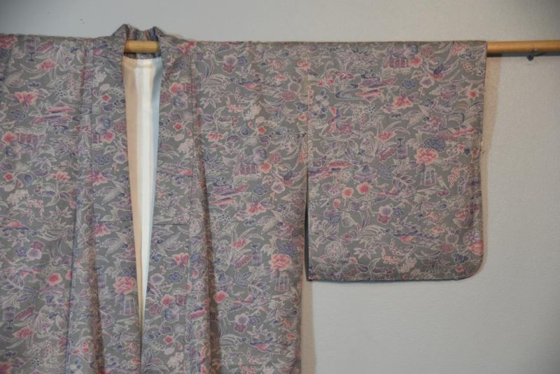 Japanese Silk Kimono - Image 5