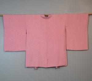 Pink Jacquard Vintage Silk Haori Jacket