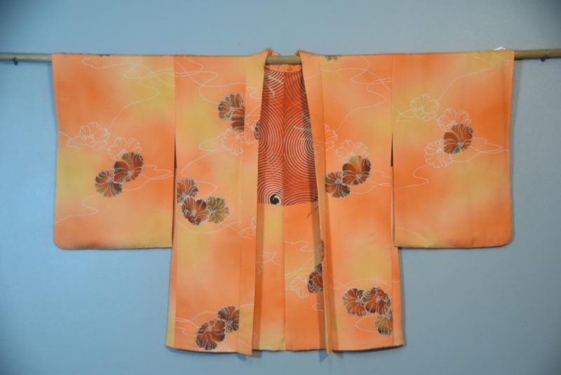 Stunning Vintage Silk Haori Jacket - Image 6