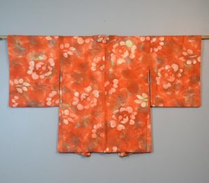 Textured Vintage Silk Haori Jacket
