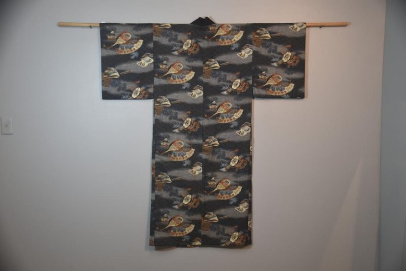 Light Wool Man's Kimono