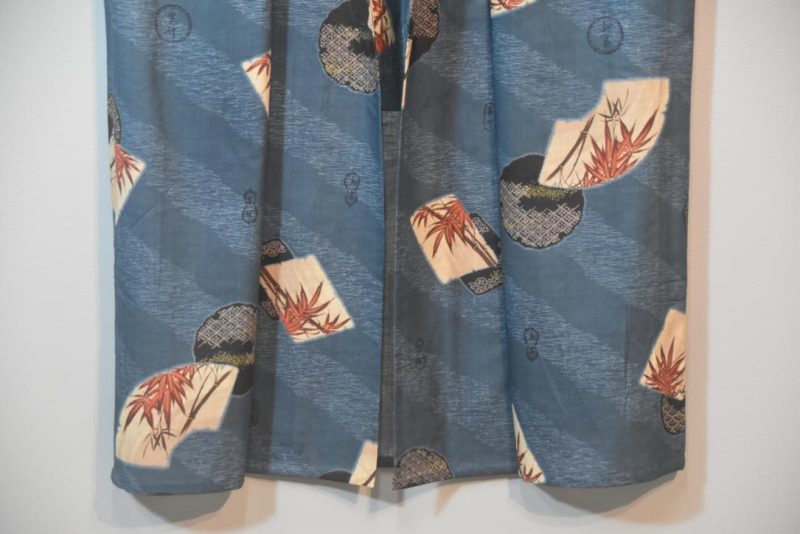 Bamboo and Fans Man's Kimono - Image 7