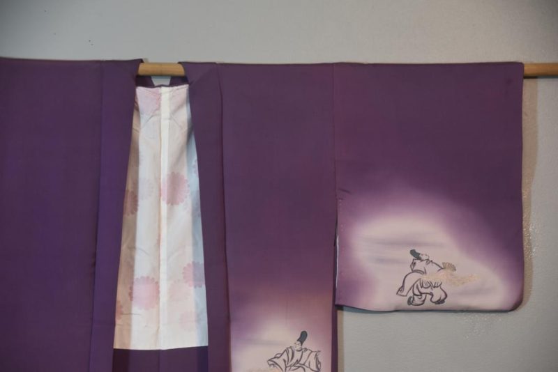 Tales of Genji Vintage Silk Haori Jacket - Image 3