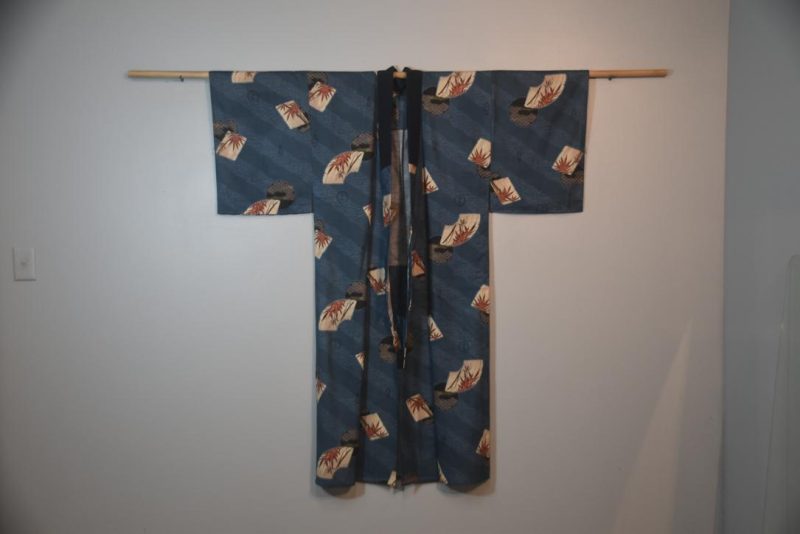 Bamboo and Fans Man's Kimono - Image 6