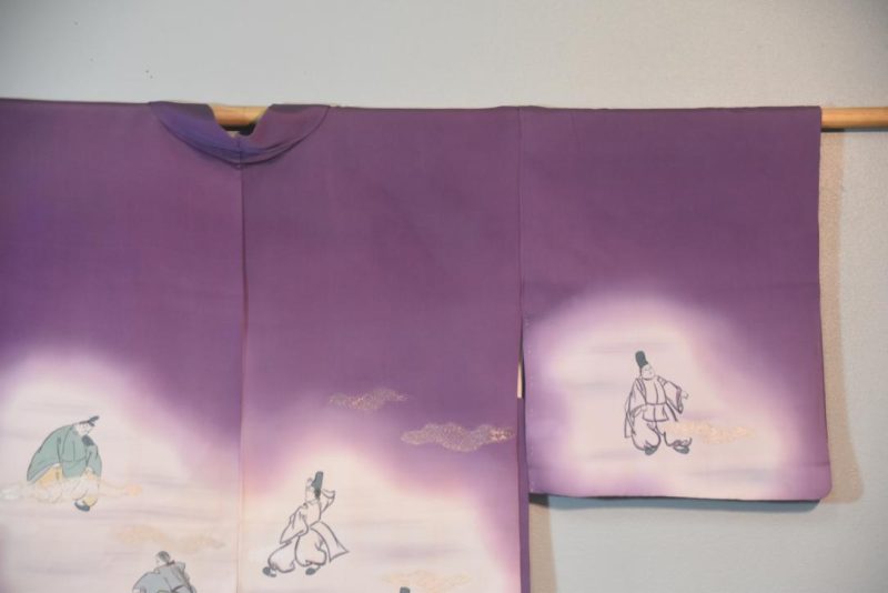 Tales of Genji Vintage Silk Haori Jacket - Image 4