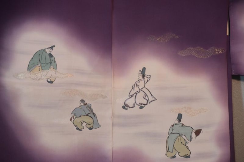 Tales of Genji Vintage Silk Haori Jacket - Image 2