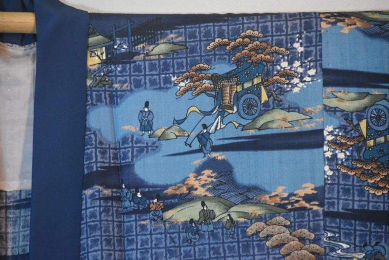 People and Landscapes Man's Kimono - Image 8