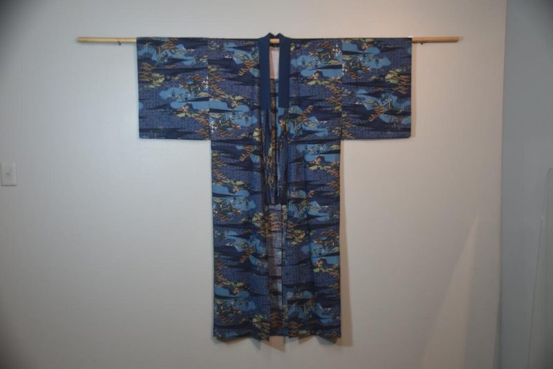 People and Landscapes Man's Kimono - Image 6