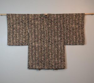 Geometrics Vintage Silk Haori Jacket