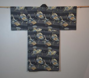 Drums and Fans Man's Kimono