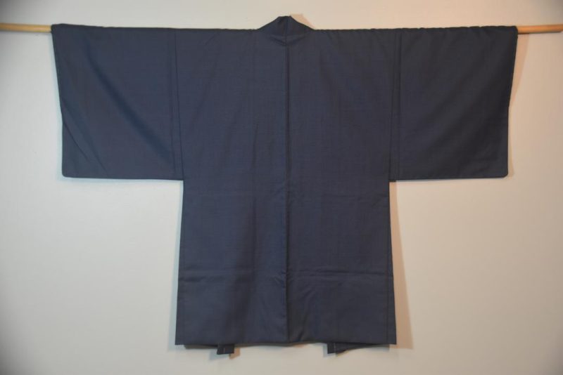 Mt Fuji Vintage Japanese Silk Mans Haori (Kimono Jacket) - Image 4
