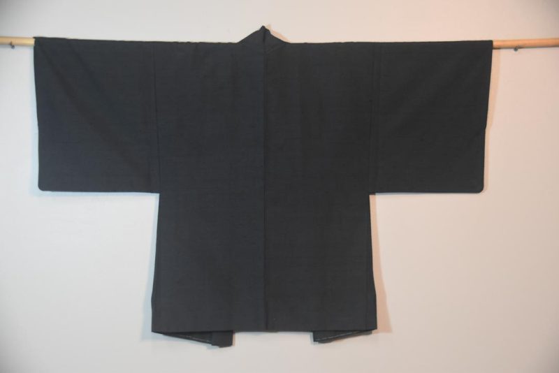Tiger Vintage Japanese Silk Mans Haori (Kimono Jacket) - Image 4