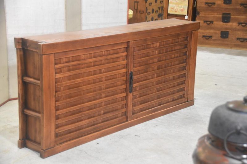 Japanese Narrow Sideboard Width:1820mm Depth:305mm - Image 10