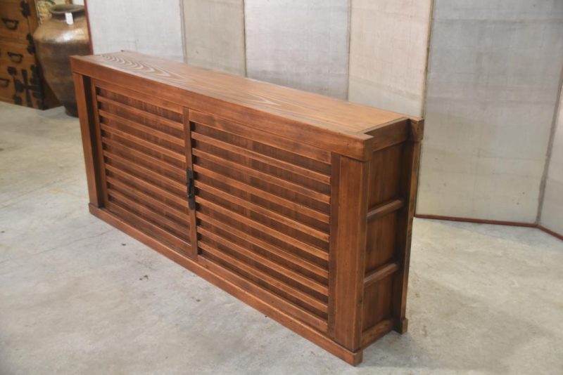 Japanese Narrow Sideboard Width:1820mm Depth:305mm - Image 4