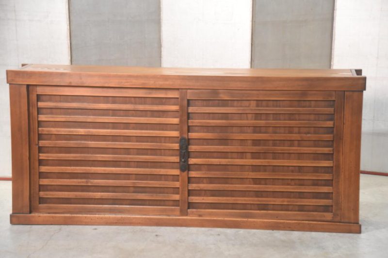 Japanese Narrow Sideboard Width:1820mm Depth:305mm - Image 5
