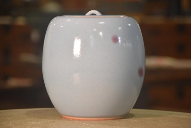 Duck Egg Blue Ceramic Mizuzashi Width:170mm - Image 3
