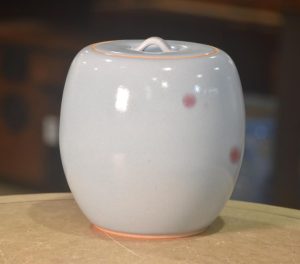 Duck Egg Blue Ceramic Mizuzashi Width:170mm