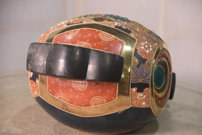 Kutani Pottery Wish Granting Mallet Width:330mm - Image 5
