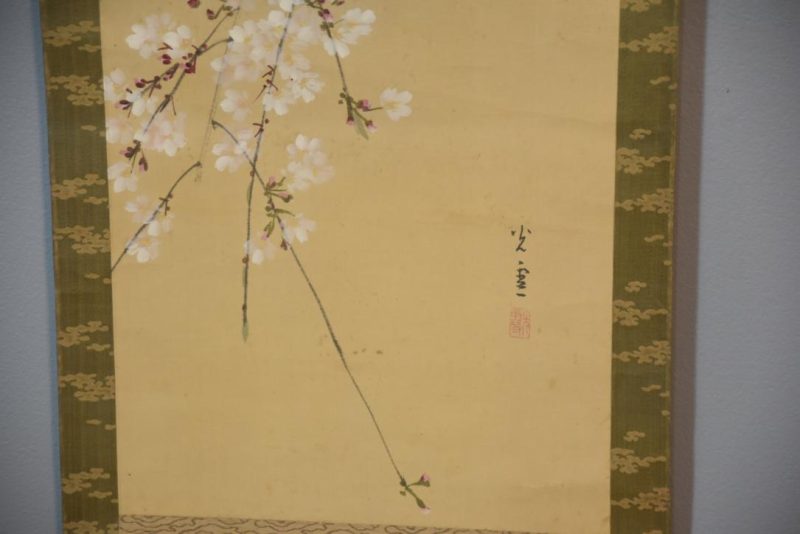 Lantern and Cherry Blossom Scroll Height1890mm - Image 5