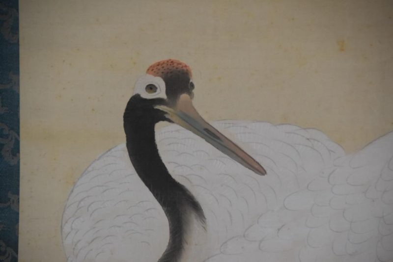 Japanese Cranes Scroll Height:2030mm - Image 2