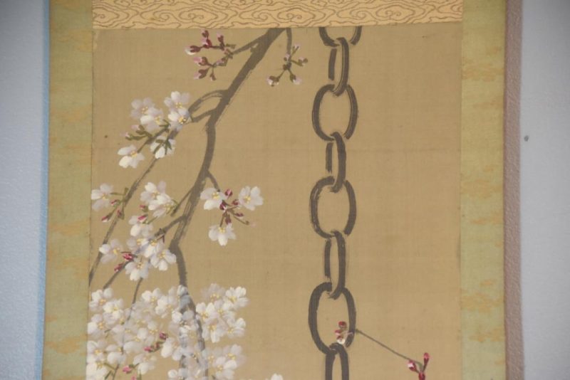 Lantern and Cherry Blossom Scroll Height1890mm - Image 7