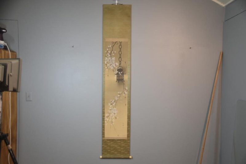 Lantern and Cherry Blossom Scroll Height1890mm - Image 8