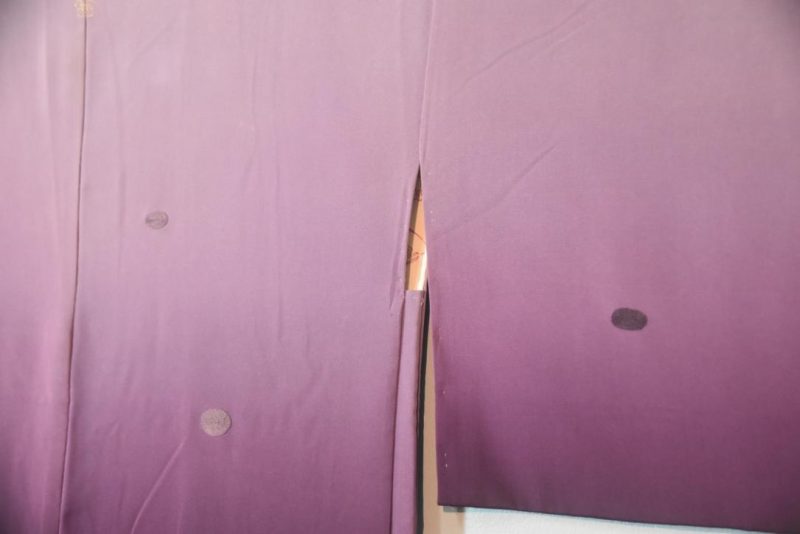 Faded Purple Silk Haori Jacket - Image 7