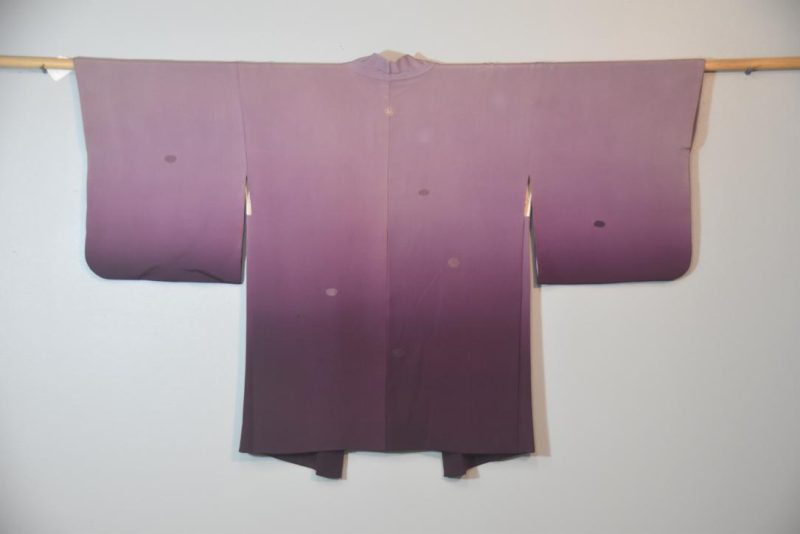 Faded Purple Silk Haori Jacket - Image 5