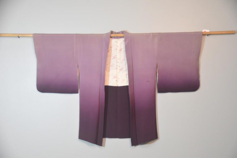 Faded Purple Silk Haori Jacket