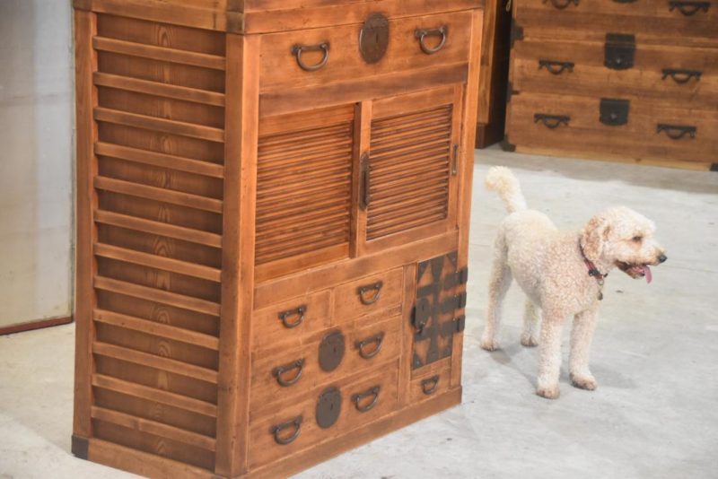 Gifu Region Merchant Chest (2 Sections) Width:900mm - Image 12