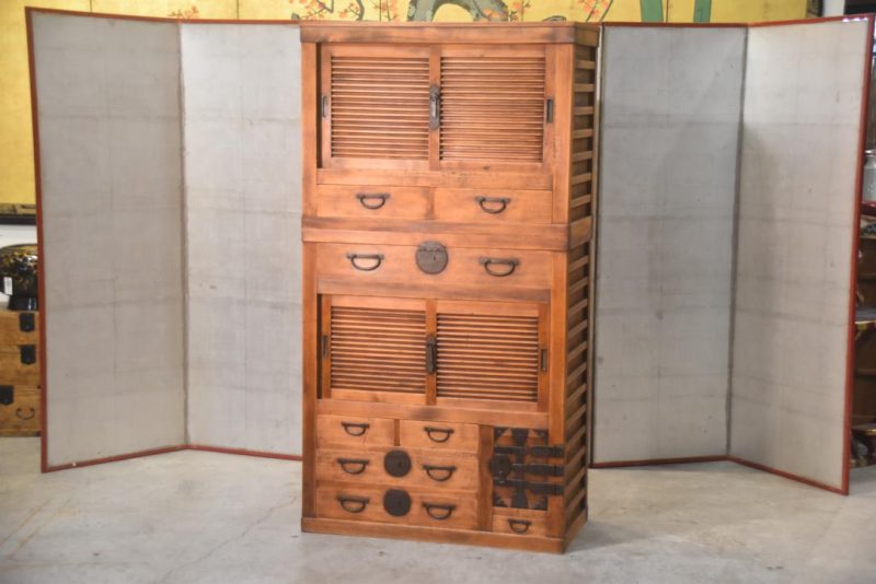 Gifu Region Merchant Chest (2 Sections) Width:900mm