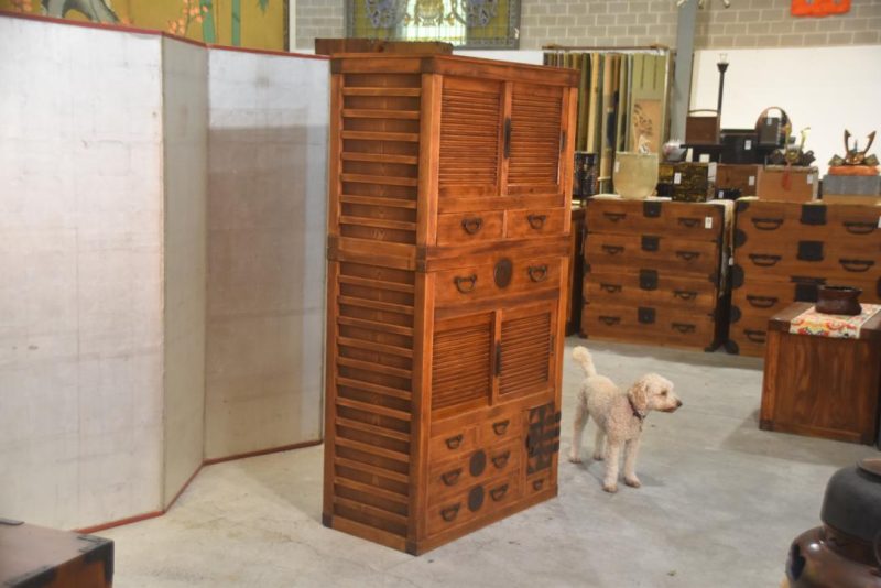 Gifu Region Merchant Chest (2 Sections) Width:900mm - Image 11
