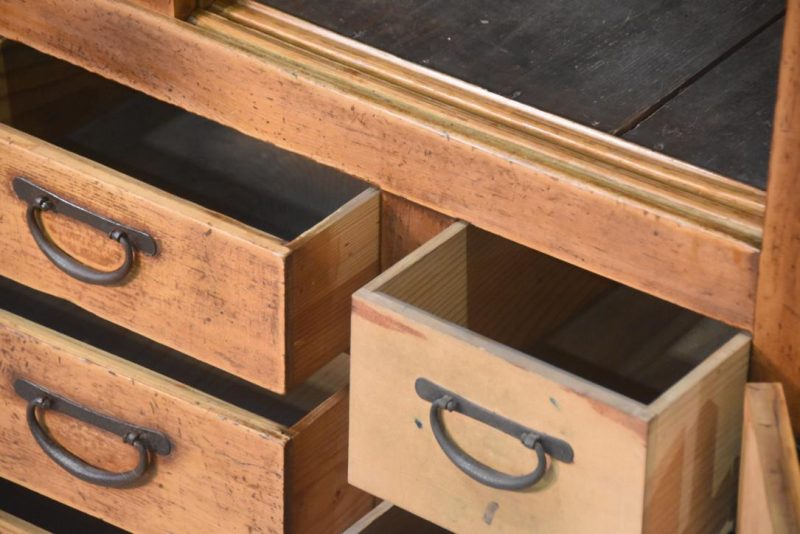 Gifu Region Merchant Chest (2 Sections) Width:900mm - Image 10