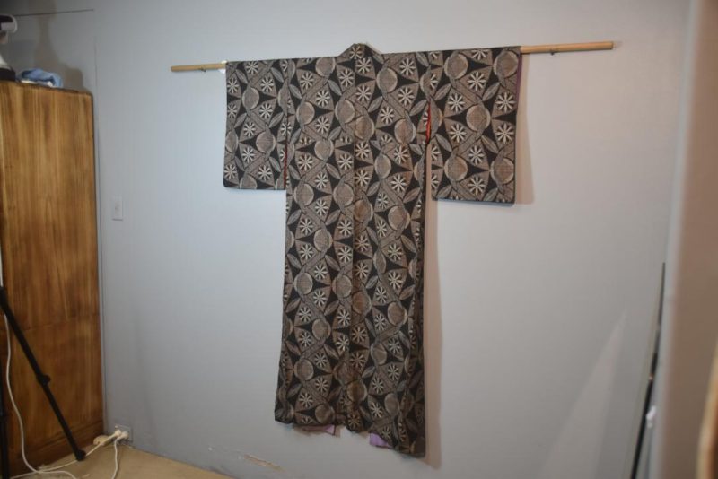Oshima Silk Kimono - Image 4