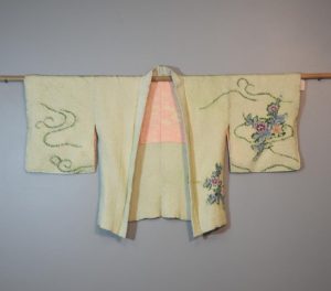 Midori Shibori Vintage Silk Haori Jacket