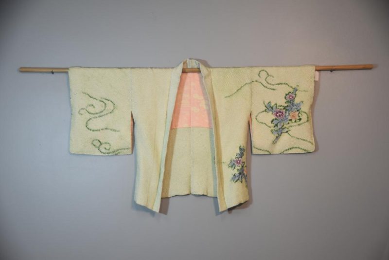 Midori Shibori Vintage Silk Haori Jacket
