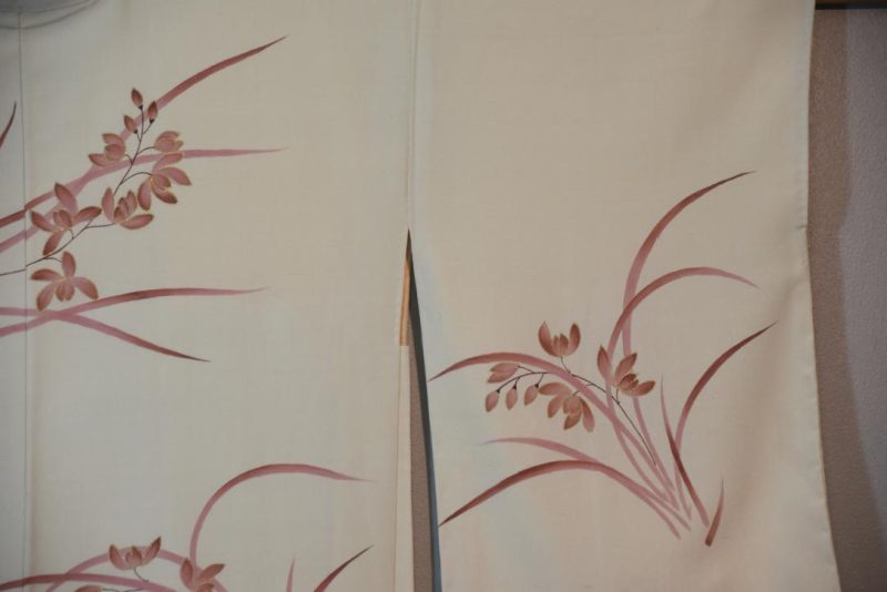 Reeds and Stream Vintage Silk Haori Jacket - Image 3
