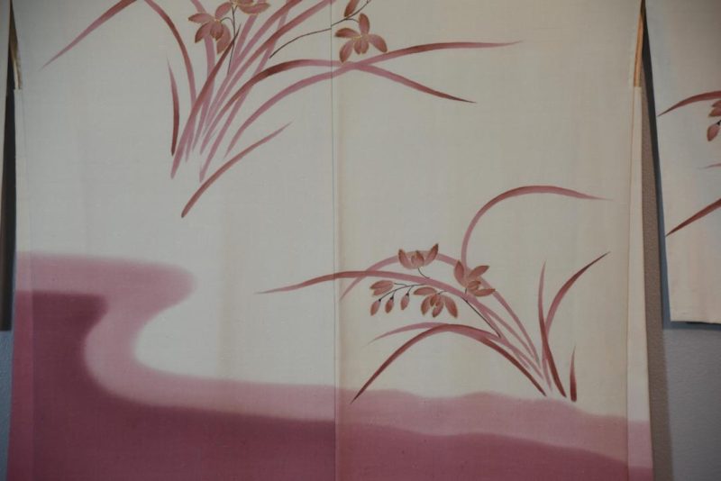 Reeds and Stream Vintage Silk Haori Jacket - Image 2
