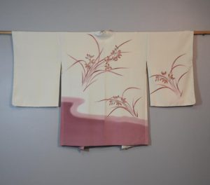 Reeds and Stream Vintage Silk Haori Jacket