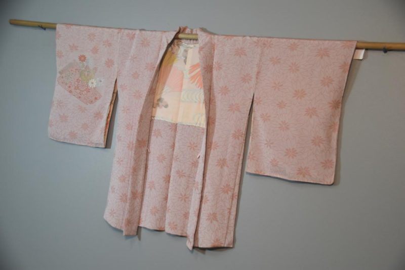 Primrose Vintage Silk Haori Jacket - Image 4