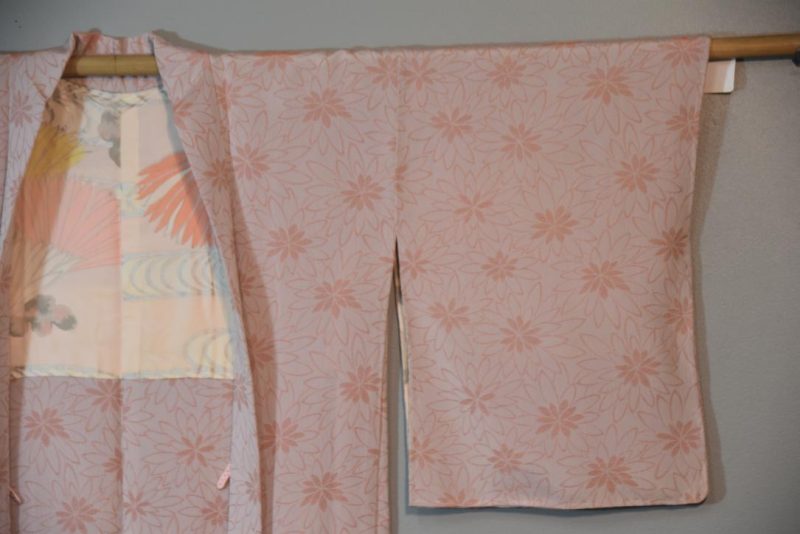 Primrose Vintage Silk Haori Jacket - Image 3