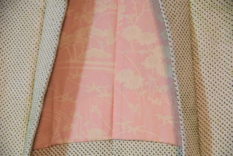 Midori Shibori Vintage Silk Haori Jacket - Image 6
