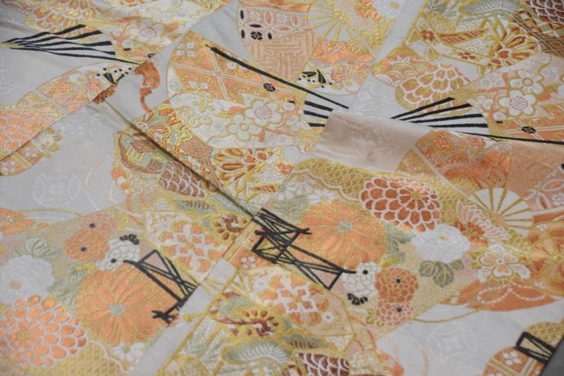 Vintage Maru Obi Sash Table Runner Length:4000mm - Image 9