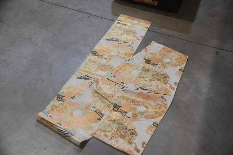 Vintage Maru Obi Sash Table Runner Length:4000mm - Image 8